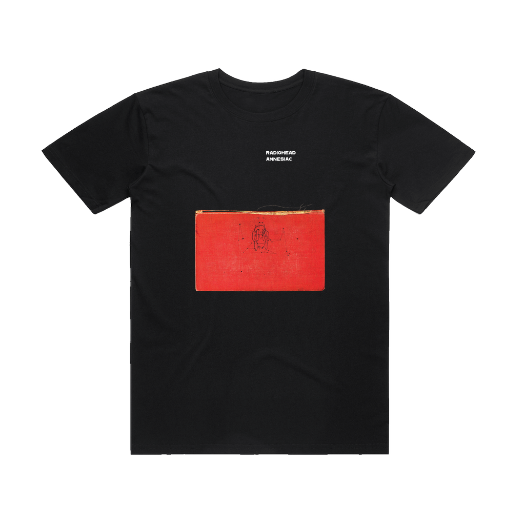 Radiohead Amnesiac Tシャツ W.A.S.T.E. Amnesiac Black T-shirt – WASTE USD