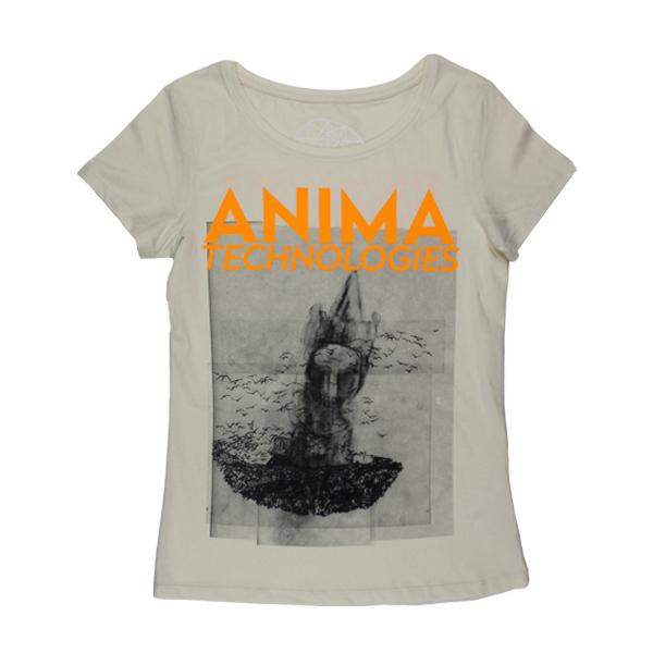 PUNCH AND BIRDS LADIES TAN T-SHIRT - Misc